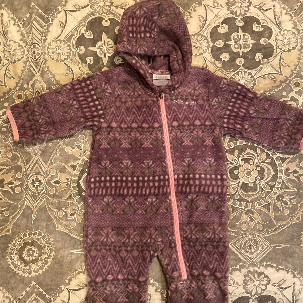 Columbia Infant Bunting bodysuit